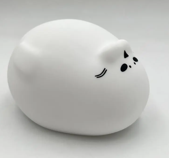 Little Seal Cozy Night Light — Soft Squishy Silicone