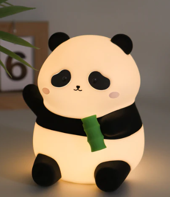 Little Panda Cozy Night Light — Soft Squishy Silicone