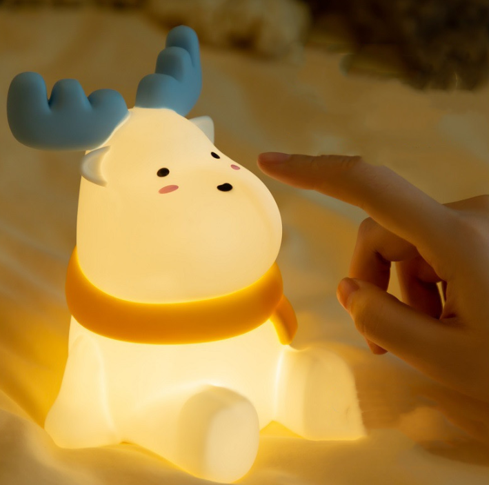 Little Capybara Cozy Night Light — Soft Squishy Silicone